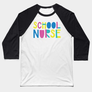 School Nurse Gift Idea Cute Back to School Baseball T-Shirt